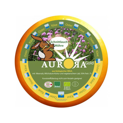 Produktfoto zu Osterkäse Möhre & Schnittlauch, 50% von Aurora