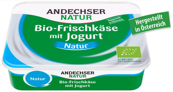 Produktfoto zu Andechser natur Frischkäse mit Joghurt von Andechser