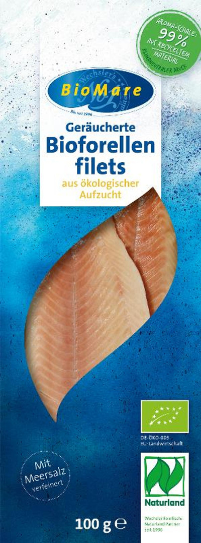 Produktfoto zu Forellefilet geräuchert von BioMare
