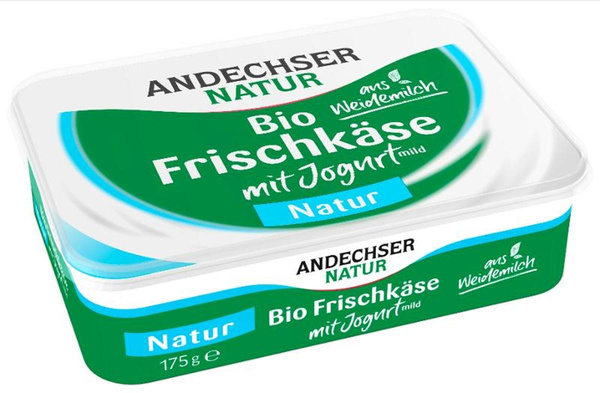 Produktfoto zu Andechser natur Frischkäse mit Joghurt von Andechser