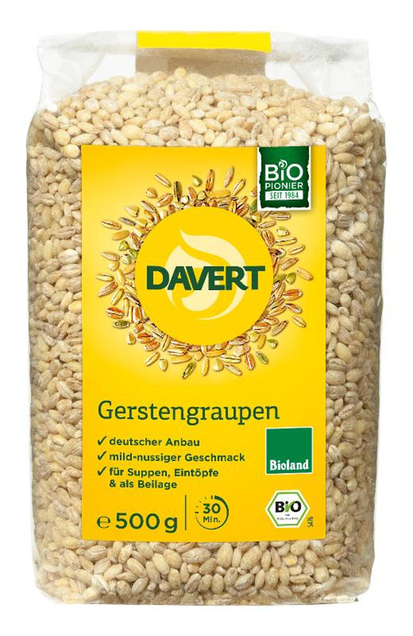 Produktfoto zu Gerstengraupen von Davert
