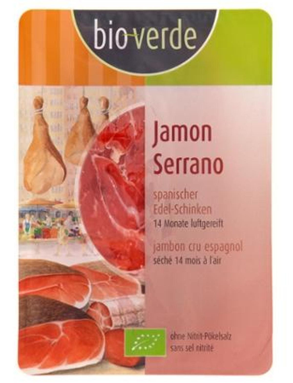 Produktfoto zu Serrano-Schinken Jamòn curado von bio-verde