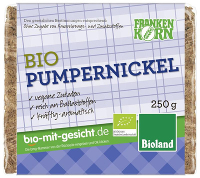 Produktfoto zu Pumpernickel von Frankenkorn