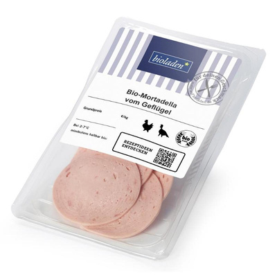 Produktfoto zu Geflügel Mortadella von bioladen