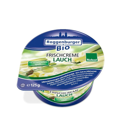 Produktfoto zu Frischcreme Lauch von Roggenburger