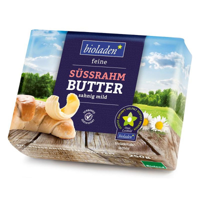 Produktfoto zu Süßrahmbutter von bioladen