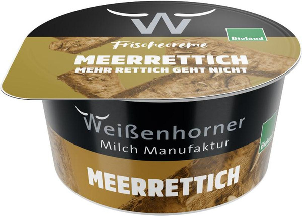 Produktfoto zu Frischcreme Meerrettich mind. 25% von Weißenhorner