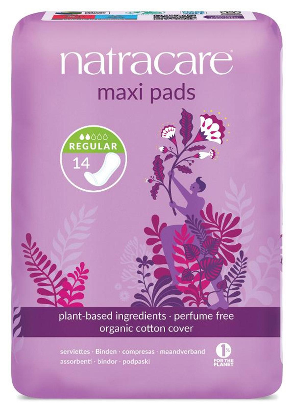 Produktfoto zu Damenbinden Maxi normal von Natracare