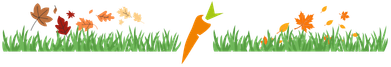 KI generiert: Bunte Sommerferien-Szene mit Blumen, Karotte, Wegweisern und einem Liegestuhl. Text: "Sommerferien".