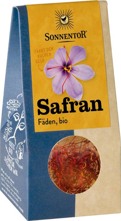 Produktfoto zu Safran Fäden von Sonnentor