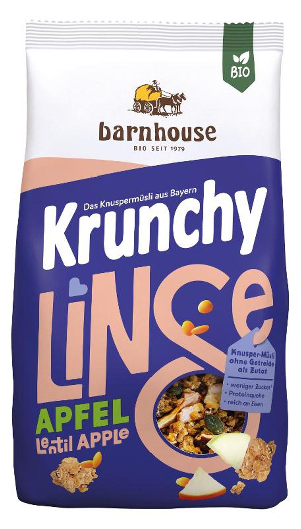 Produktfoto zu Krunchy Linse-Apfel von Barnhouse