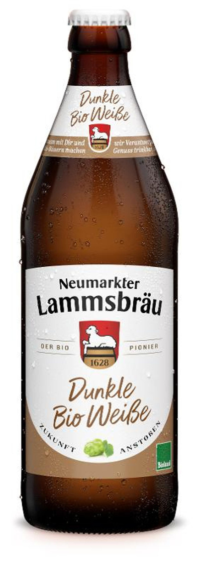 Produktfoto zu 10er Kasten Lammsbräu Dunkle Weiße