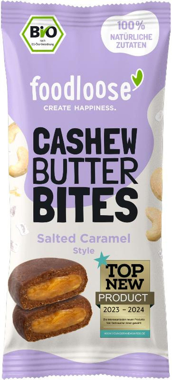 Produktfoto zu Cashew Bites Salted Caramel von foodlose