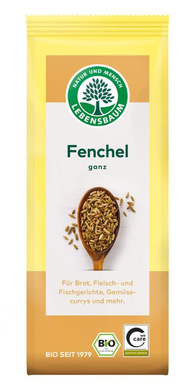 Produktfoto zu Fenchel als Gewürz und für Tee von Lebensbaum