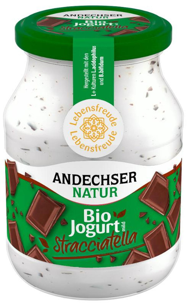 Produktfoto zu Joghurt Stracciatella von Andechser
