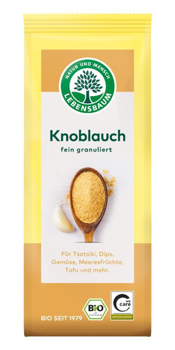 Produktfoto zu Knoblauchgranulat von Lebensbaum