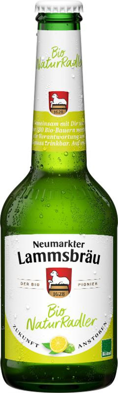 Produktfoto zu 10er Kasten Lammsbräu Radler 0,33l
