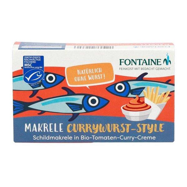 Produktfoto zu Makrele Currywurst-Style von Fontaine