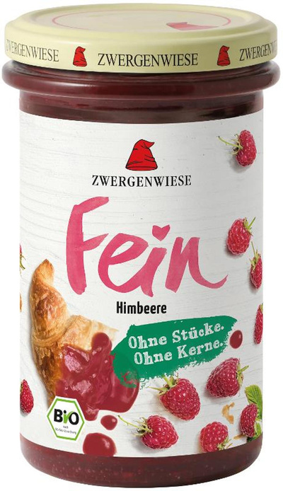 Produktfoto zu Feine Himbeerkonfitüre von Zwergenwiese
