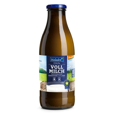 Produktfoto zu Vollmilch, Flasche 3,8% von bioladen