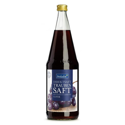 Produktfoto zu 6er Kasten  Traubensaft, rot von bioladen