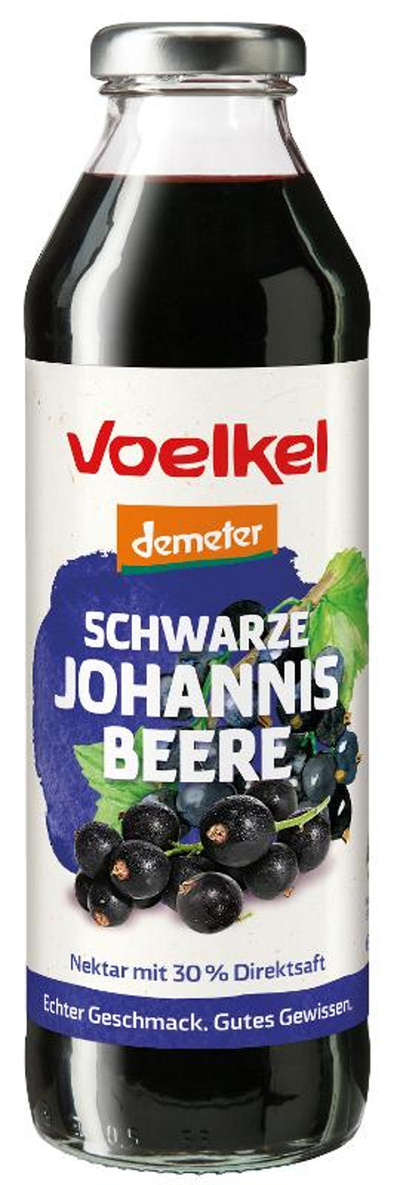 Produktfoto zu Schwarze Johannisbeere Nektar von Voelkel