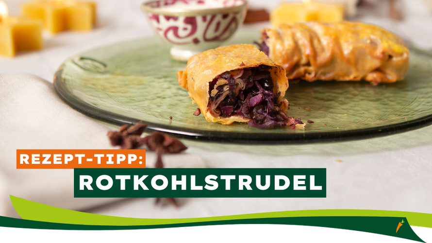 Rotkohlstrudel