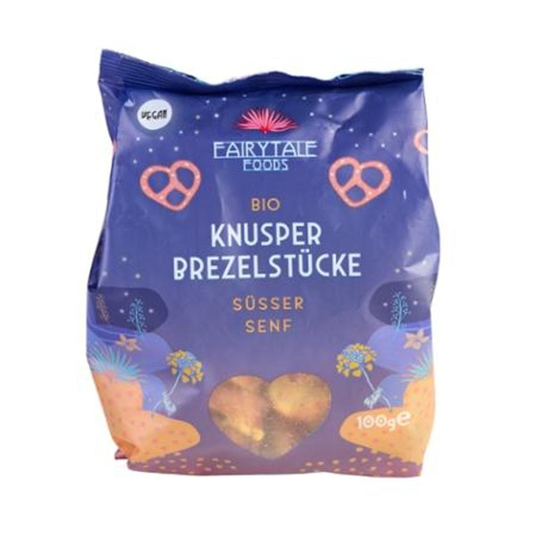 Produktfoto zu Knusper Brezelstücke Süßer Senf von Fairytale Foods