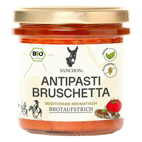 Produktfoto zu Brotaufstrich Antipasti Bruschetta von Sanchon