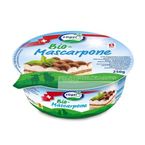 Produktfoto zu Mascarpone Frischkäse von Züger