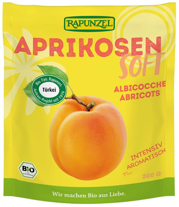 Produktfoto zu Aprikosen Soft, entsteint, von Rapunzel