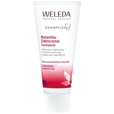 Produktfoto zu Ratanhia Zahncreme von Weleda