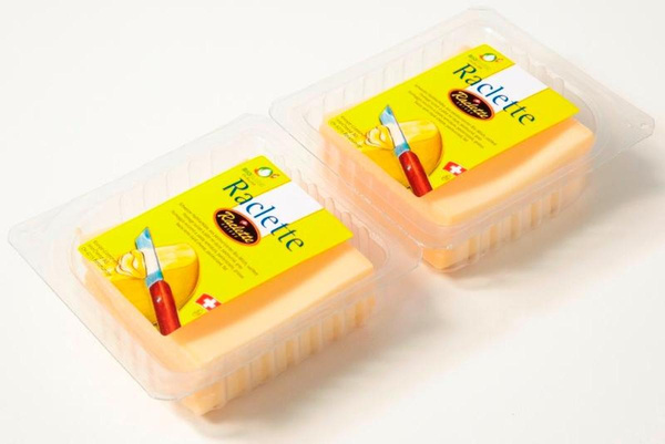 Produktfoto zu Schweizer Raclette Scheiben von InterCheese