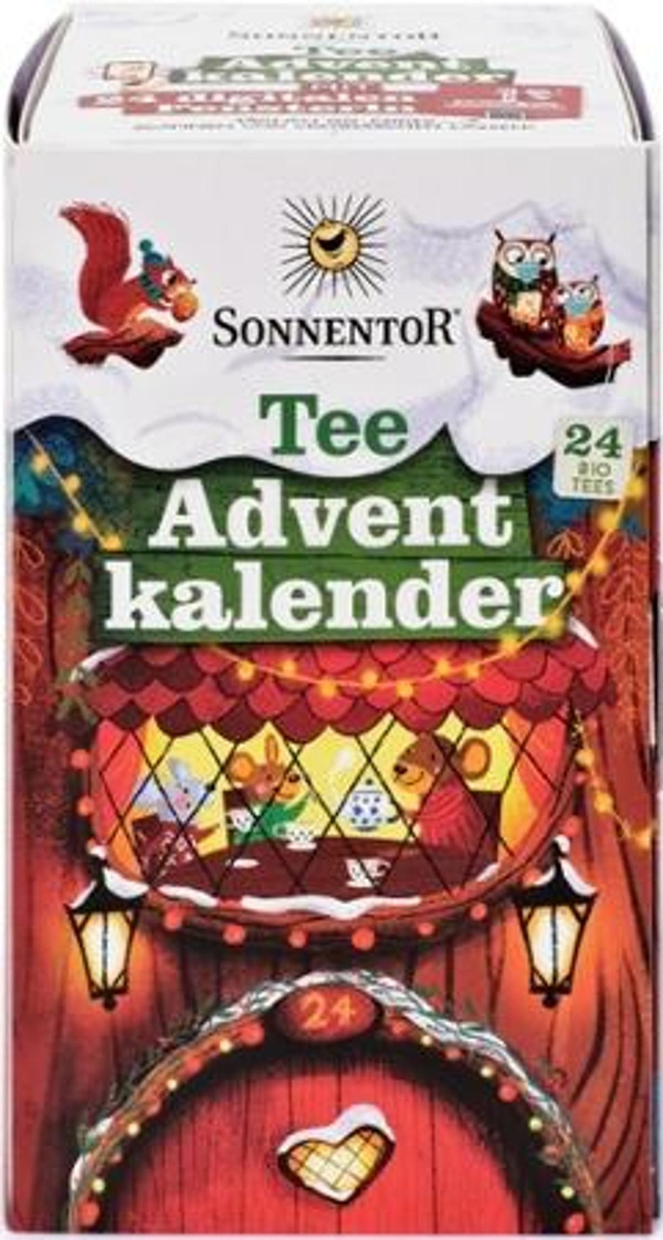 Produktfoto zu Adventskalender Tee im Beutel von Sonnentor