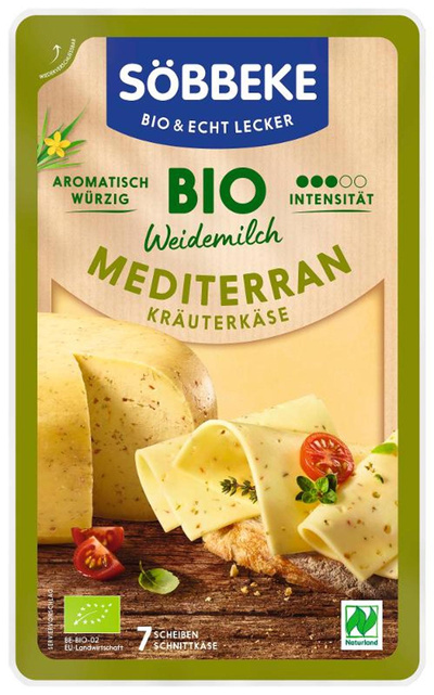 Produktfoto zu Mediterraneo Käse in Scheiben von Söbbeke