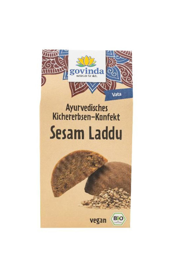 Produktfoto zu Sesam Laddu - Kichererbsenkonfekt