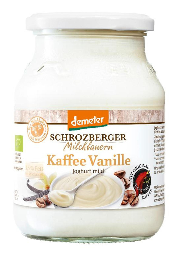Produktfoto zu Joghurt Kaffee-Vanille 3,5% von Schrozberg