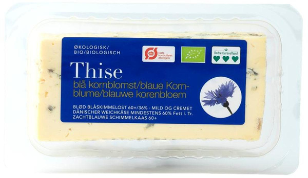 Produktfoto zu Kornblume - Blauschimmelkäse von Thise Mejeri