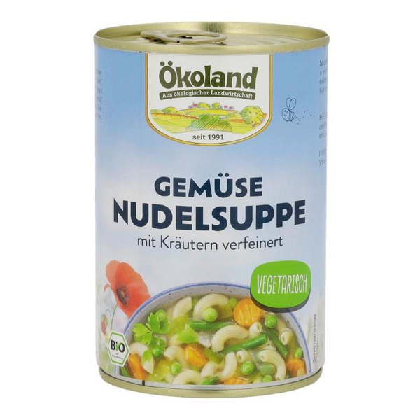 Produktfoto zu Gemüse-Nudelsuppe von Ökoland