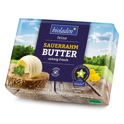 Produktfoto zu Sauerrahmbutter von bioladen