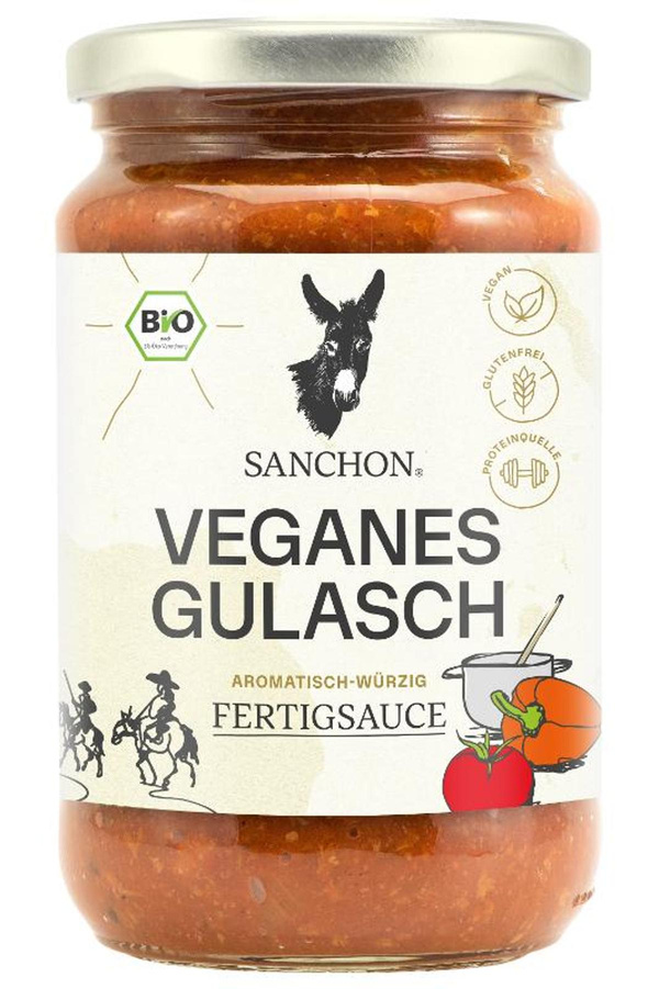 Produktfoto zu Veganes Gulasch ungarische Art von Sanchon