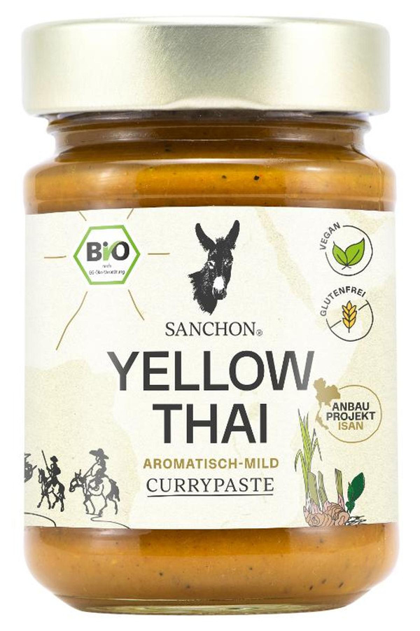 Produktfoto zu Currypaste Yellow Thai von Sanchon